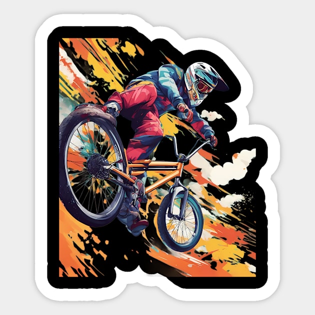 Cycling Racing Sticker by animegirlnft